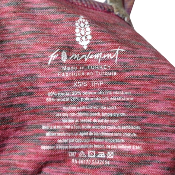 Free People Movement Hype The Stripe Crop Tank XS/S - Picture 6 of 6